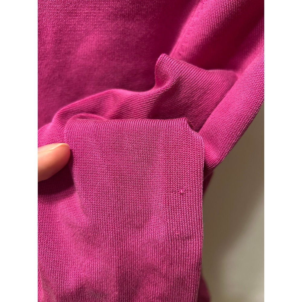 Ann Taylor Silk Blend Sweater Womens SP Pink Good Scoop Neck 3/4 Sleeve 113187 - Picture 7 of 7